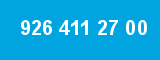 926 411 27 00